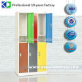 Metal Meterial Modern Colorful Knock Down Double Tier Locker